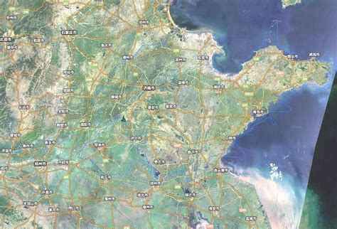 山东卫星地图高清版下载-山东卫星地图谷歌2019大图 - 极光下载站