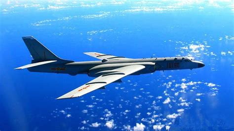 中国空军首次曝光轰-6K巡航黄岩岛高清照片_新闻_腾讯网