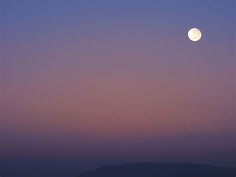 月球，白天可见，真的是日月同辉_凤凰网视频_凤凰网