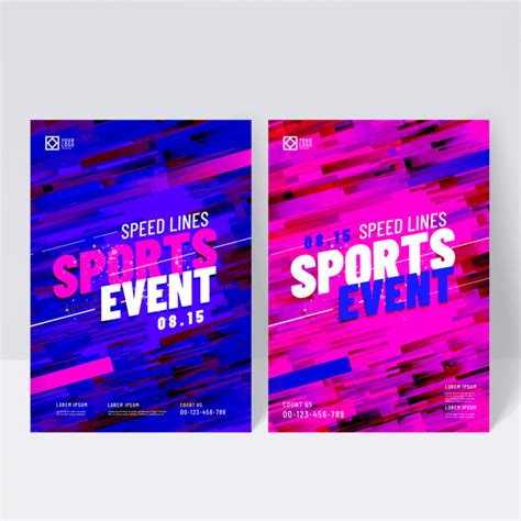 最新田径比赛体育宣传海报设计图片下载_红动中国