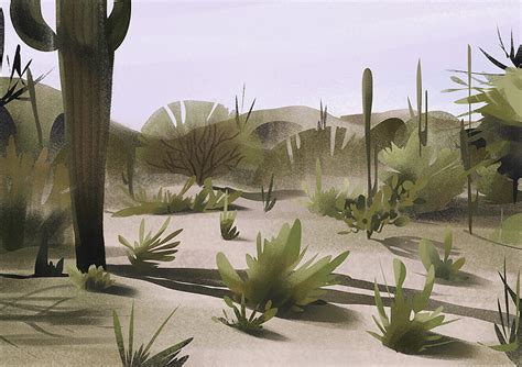 沙漠|插画|创作习作|虚拟语气 - 原创作品 - 站酷 (ZCOOL)