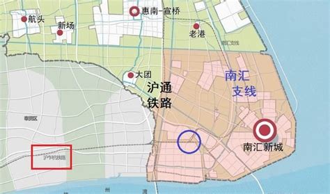 浦东新区总体规划出现了南汇支线市域铁路：主要服务于临港地区