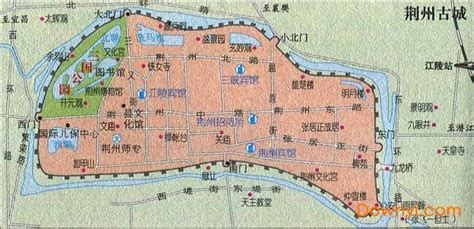 荆州区地图 - 湖北百科 - 027 Wiki