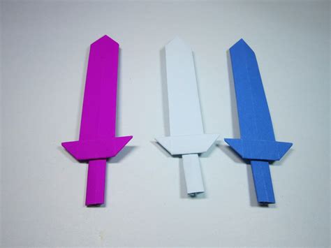 折纸做的剑(折纸做的剑怎么做) | 抖兔教育