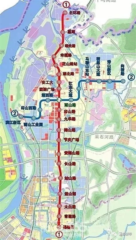 滁州轻轨高清规划图,滁宁轻轨站点分布图,滁州地铁2号线站点_大山谷图库