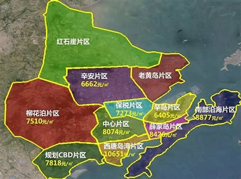 求青岛市黄岛开发区地图！！要详细的！！公交线路等等-青岛公交地图