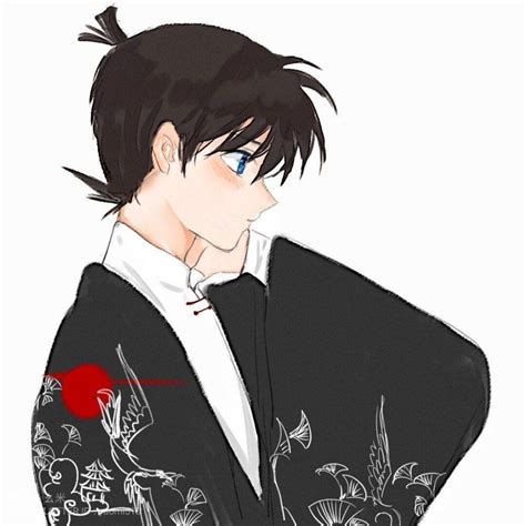 黑发非主流男生头像动漫
