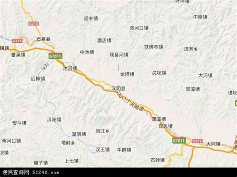 汉阴县地图 - 汉阴县卫星地图 - 汉阴县高清航拍地图 - 便民查询网地图