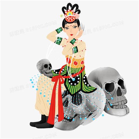 西游记白骨精图片