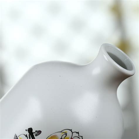 陶瓷酒瓶1斤景德镇酒坛子吉祥如意中式酒壶密封空瓶白酒家用一斤 | 景德镇名瓷在线