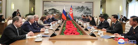 朝鲜外务相和俄罗斯外长举行会谈