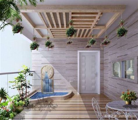 北欧风格别墅富裕型露台设计图_齐家网装修效果图