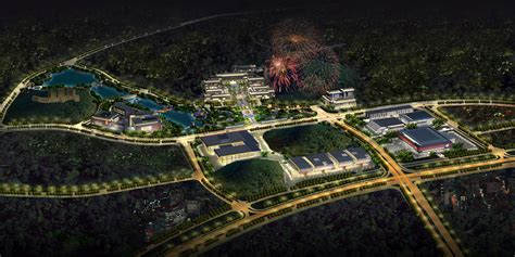 广州市萝岗区萝岗新城的核心地带照明专项规划