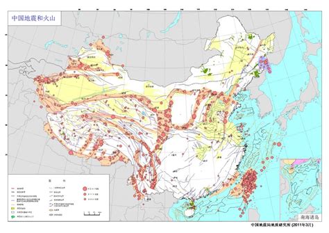 科学网—2011版《中国地震和火山分布图》 - 杨正瓴的博文