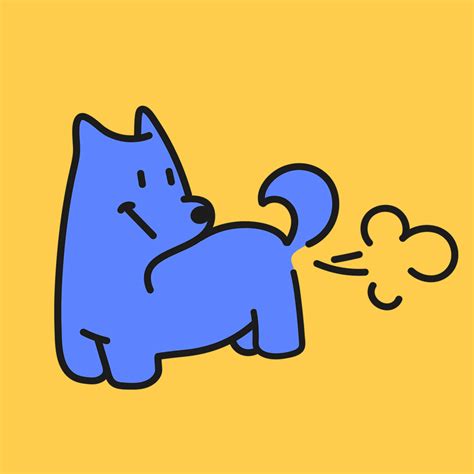 快乐放屁小狗图片