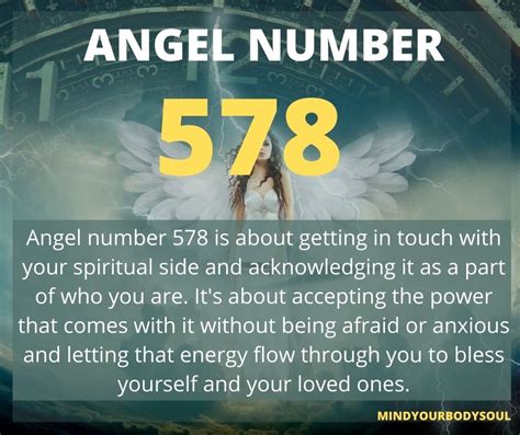 Angel Number 578: Meaning and Symbolism - Mind Your Body Soul