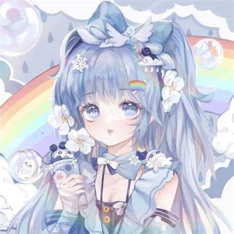 涩气的动漫女生头像图片