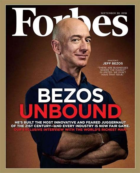 《福布斯》9月30日封面 | 独家专访亚马逊创始人贝索斯 - 知乎