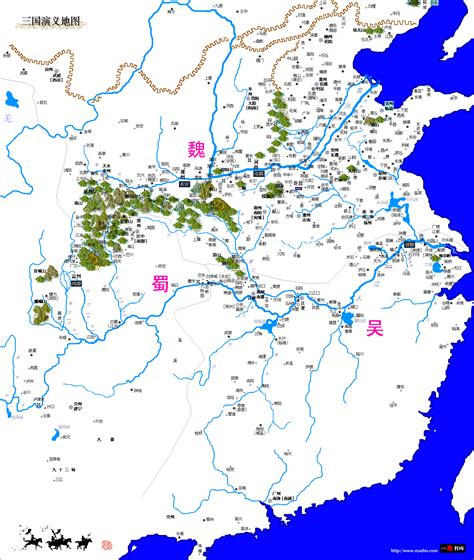 三国时期蜀国的疆域版图范围 蜀汉历史地图 AD221-AD263-历史随心看