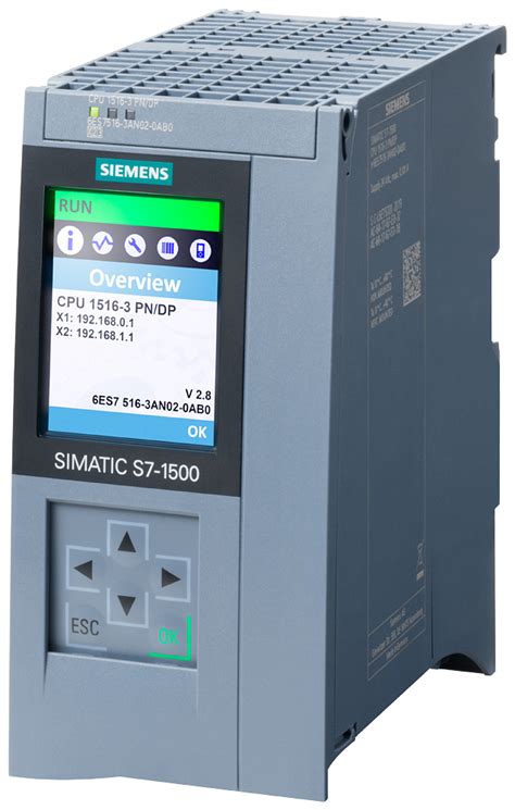 SIMATIC S7-1500 CPU 1516-3 PN/DP 中央处理器 6ES7 516-3AN01-0AB0 - 上海赞国自动化科技有限公司