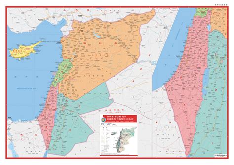 叙利亚地图_世界地理地图_初高中地理网