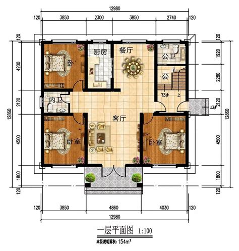 占地200㎡的别墅设计图,200平最完美户型图,两百平米房子实景图_大山谷图库
