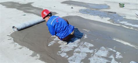 湿铺防水卷材施工工艺流程