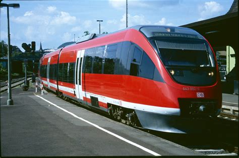 Triebwagen der Baureihe 643 der Deutschen Bahn im Münsterland