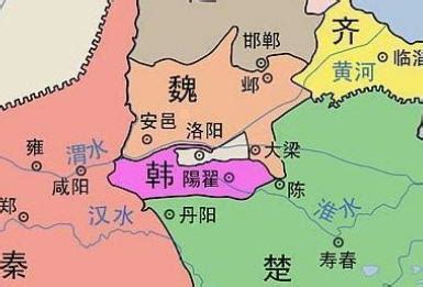 战国时期韩国的疆域有多大？地理位置怎么样？_知秀网