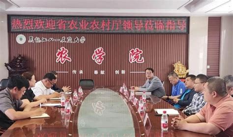 黑龙江省农业农村厅莅临农学院指导调研盐碱地利用与改良工作