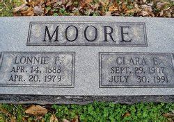 Clara Etterlee Moser Moore (1907-1991) - Mémorial Find a Grave