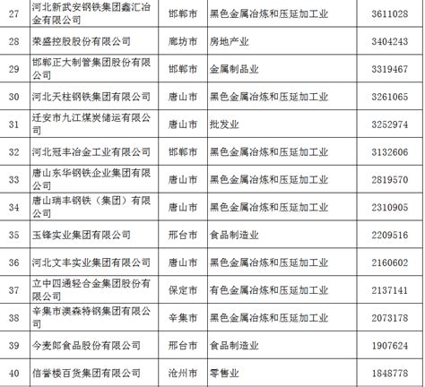 2023河北省民营企业百强榜单发布凤凰网河北_凤凰网