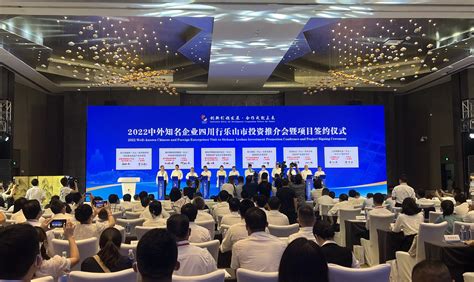2022中外知名企业四川行丨乐山签约合作项目19个 签约金额734亿元_四川在线