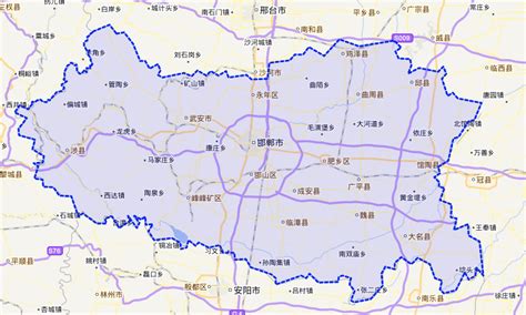 邯郸行政区划最新（邯郸市有多少个区）_玉环网