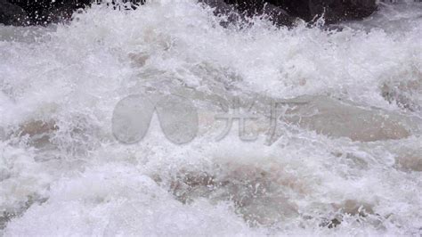 蓝色的海浪潮汐湍急的河流高清图片下载-正版图片506318586-摄图网
