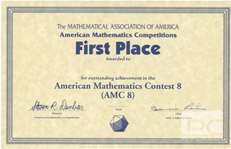 AMC8美国数学邀请赛及成绩、奖项、证书展示 | 翰林国际教育
