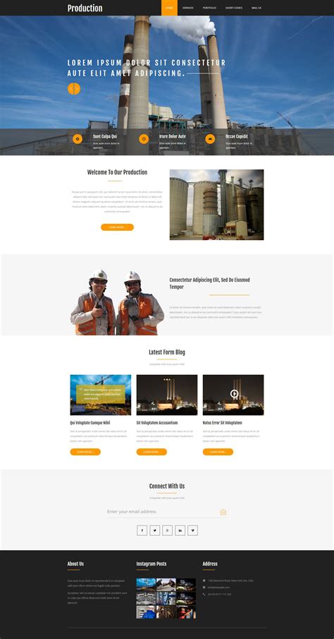 化工行业咨询公司网页模板是一款适合工业化工企业相关网站模板下载。_金屋文档