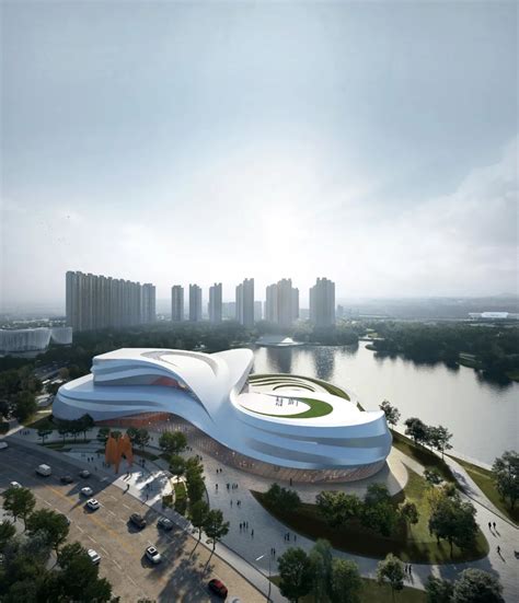 凝固的‘海浪’，‘阳江市民文化艺术中心’-王文胜 -建筑方案-筑龙建筑设计论坛