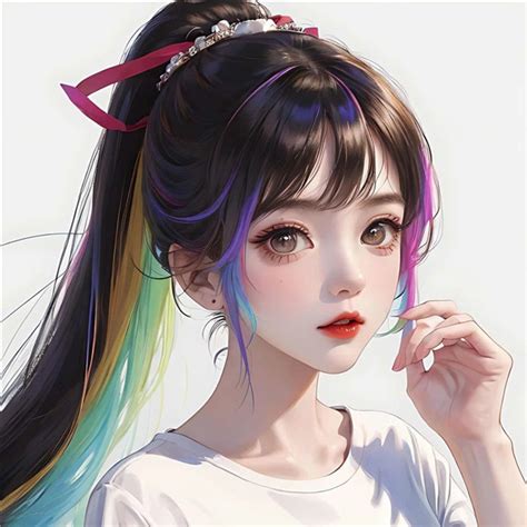 绘画头像女生非主流