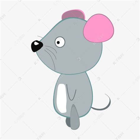 老鼠动物老鼠呆萌小老鼠素材图片免费下载-千库网