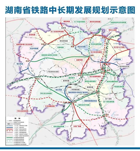 河北省中长期铁路建设项目一览_规划
