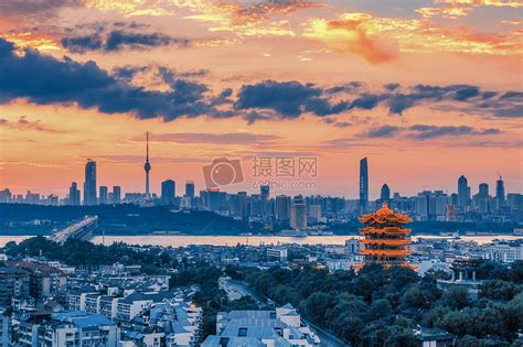 武汉汉江两岸高清图片下载-正版图片500881133-摄图网