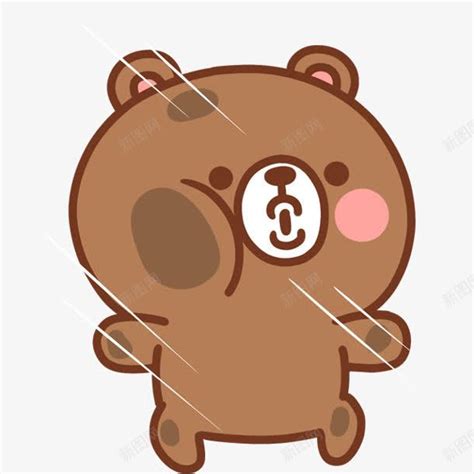 熊卡通熊棕熊装饰png图片免费下载-素材0SqkWVaaj-新图网