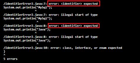 Hello Code - How to Fix Java Error – Class Interface or Enum Expected