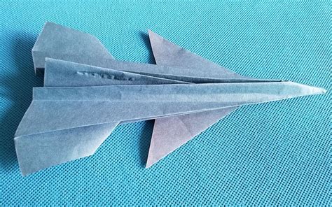 滞空回旋！空中之王纸飞机的一百万种折法，双垂尾空王纸飞机