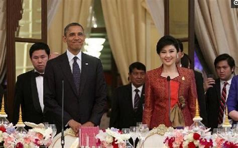 美国总统缅甸行 英拉媚惑奥巴马[组图] - 一个人的精彩359的博客