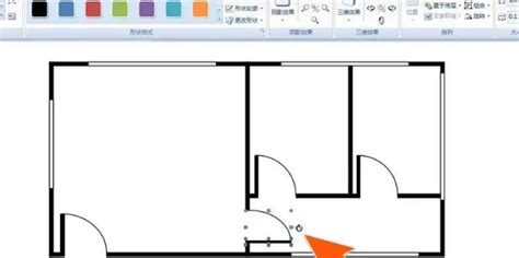 怎用电脑上画图软件画房屋平面图_360新知