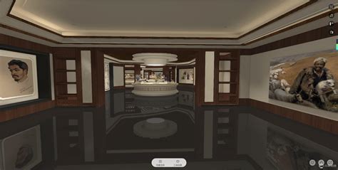 vr虚拟现实画廊博物馆展厅-glb，gltf，3D模型下载_glb gltf模型网