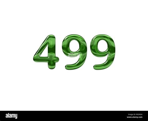 499 Text Effect and Logo Design Number