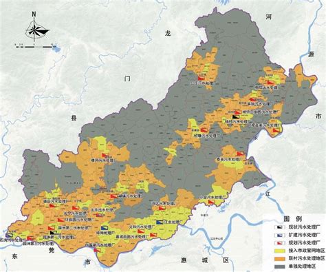 惠州市地图各镇分布图,惠州各镇可放大,惠州市版2020_大山谷图库